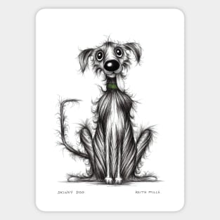 Skinny dog Sticker